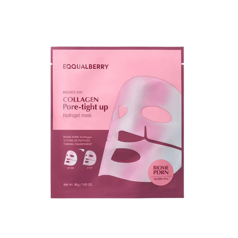 Collagen Pore-Tight Up Hydrogel Mask - Pack of 4 masks