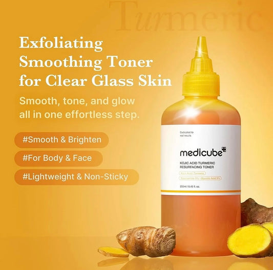 Medicube Kojic acid tumeric resurfacing toner