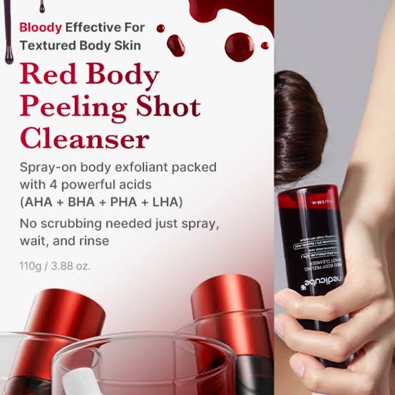 RED ACNE BODY PEELING SHOT