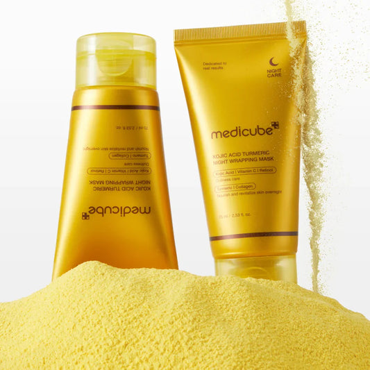KOJIC ACID TURMERIC NIGHT WRAPPING MASK 75 ml
