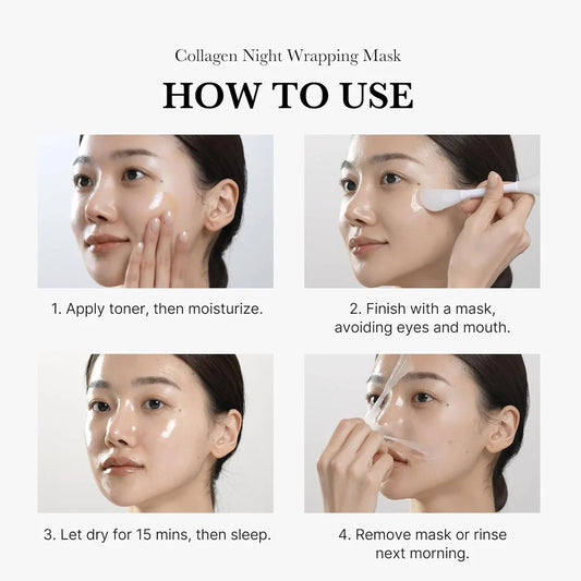 Medicube collagen night wrapping mask