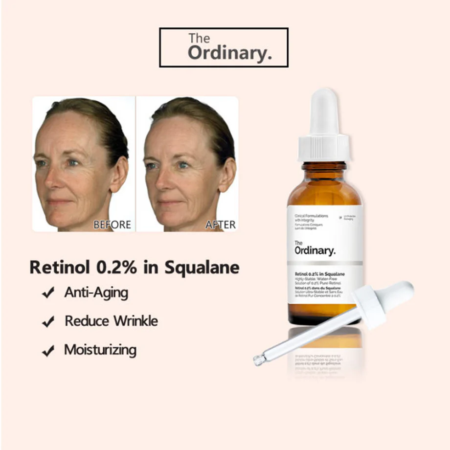 The Ordinary Retinol 0.2% in Squalane Serum
