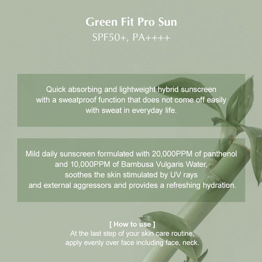 Kaine Green Fit Pro Sun 55ml