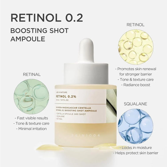 CENTELLA RETINOL 0.2 BOOSTING SHOT AMPOULE