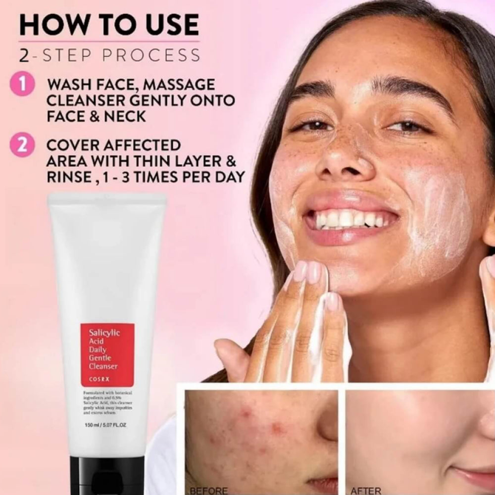 Cosrx Salicylic Acid Daily Gentle Cleanser