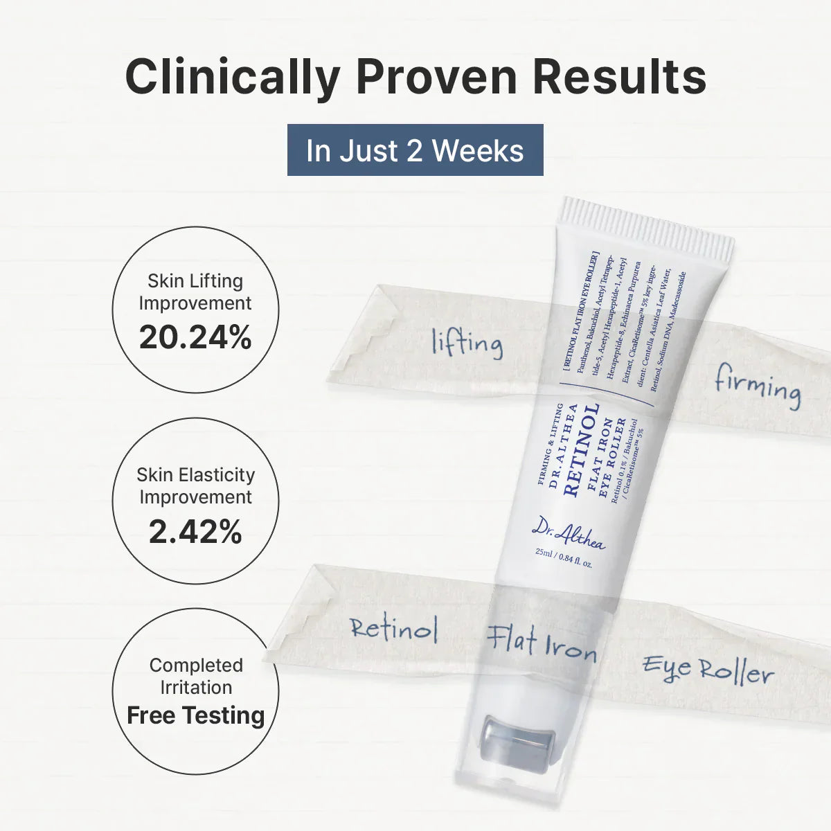 Retinol Flat Iron Eye Roller