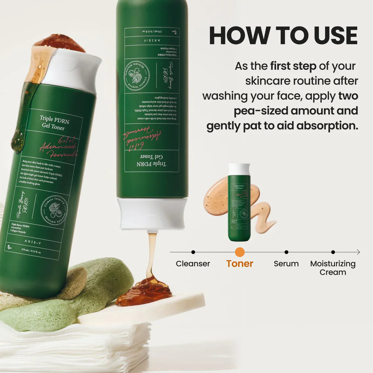 Triple PDRN Gel Toner