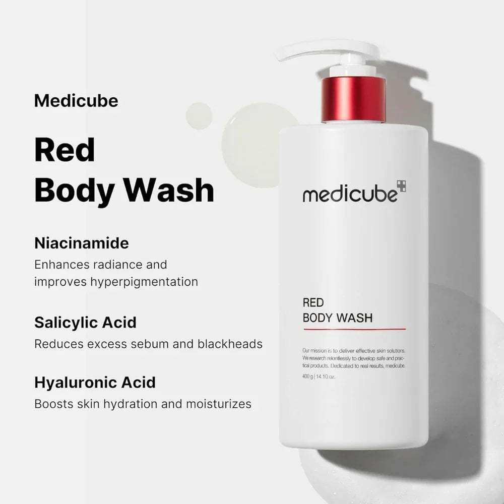 RED ACNE BODY WASH 400 ML