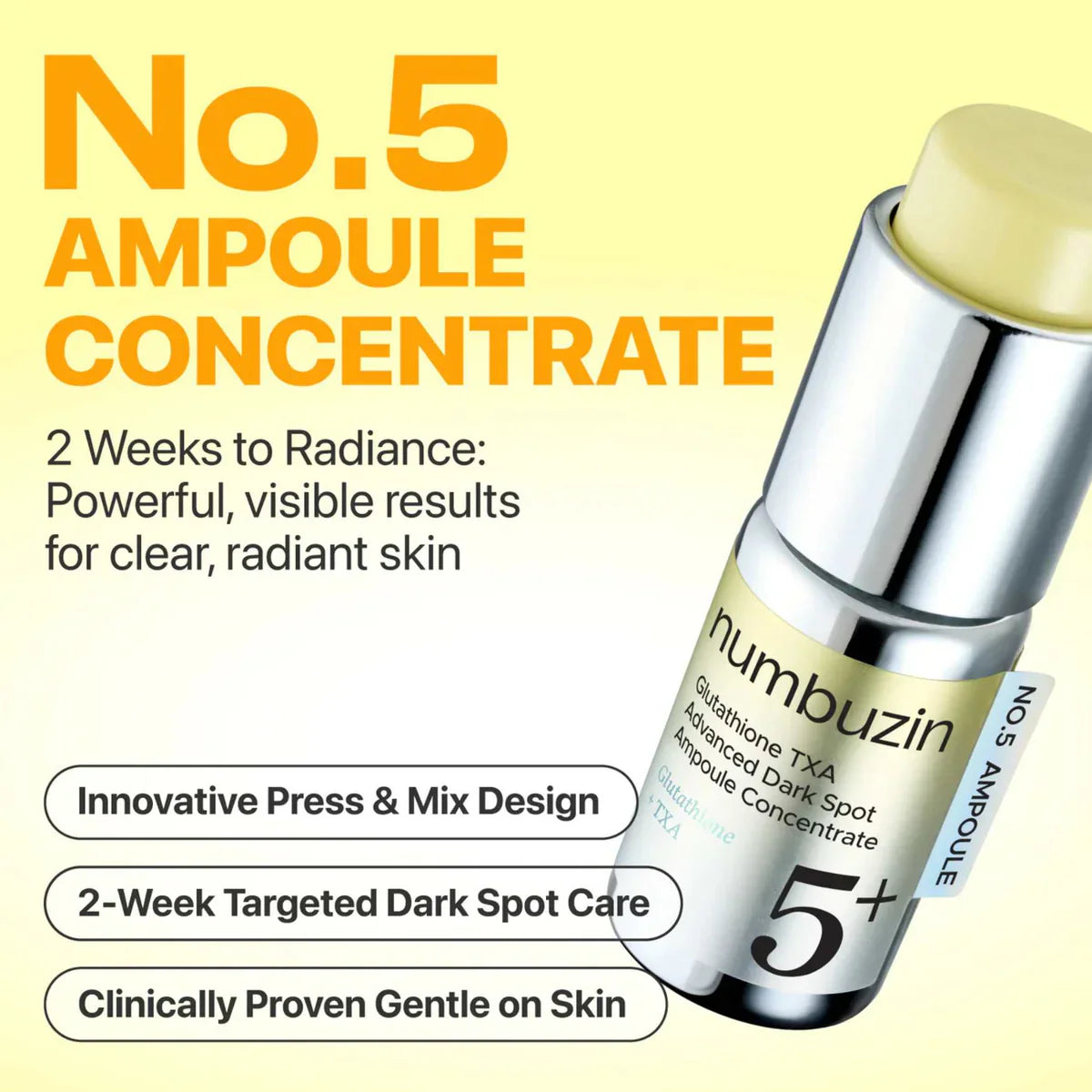 No.5 Glutathione TXA Dark Spot Ampoule