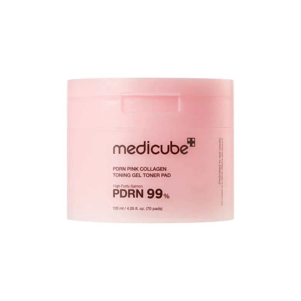 PDRN PINK COLLAGEN TONING GEL TONER PAD
