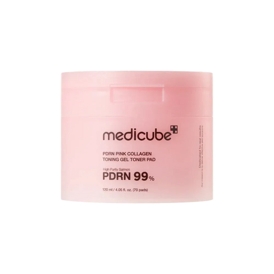 PDRN PINK COLLAGEN TONING GEL TONER PAD