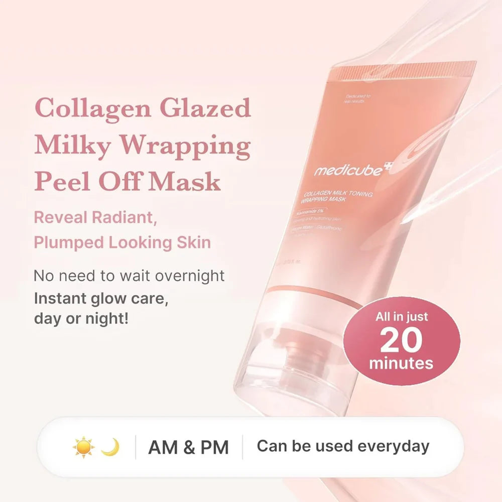 Collagen Milk Toning Wrapping Mask