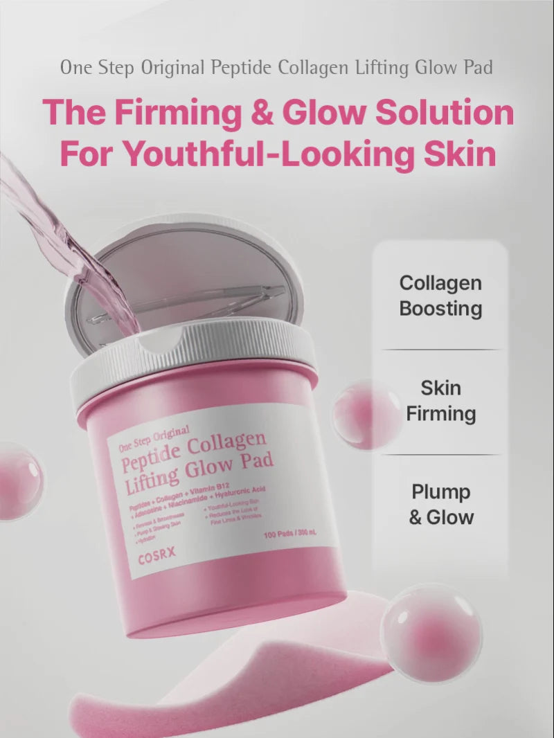 One Step Original Peptide Collagen Lifting Glow Pad