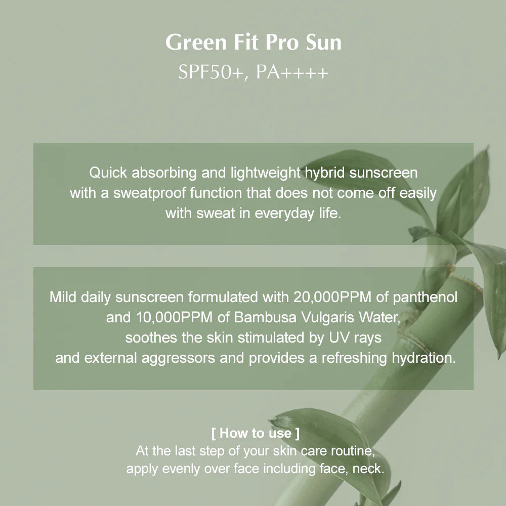 Kaine Green Fit Pro Sun 55ml